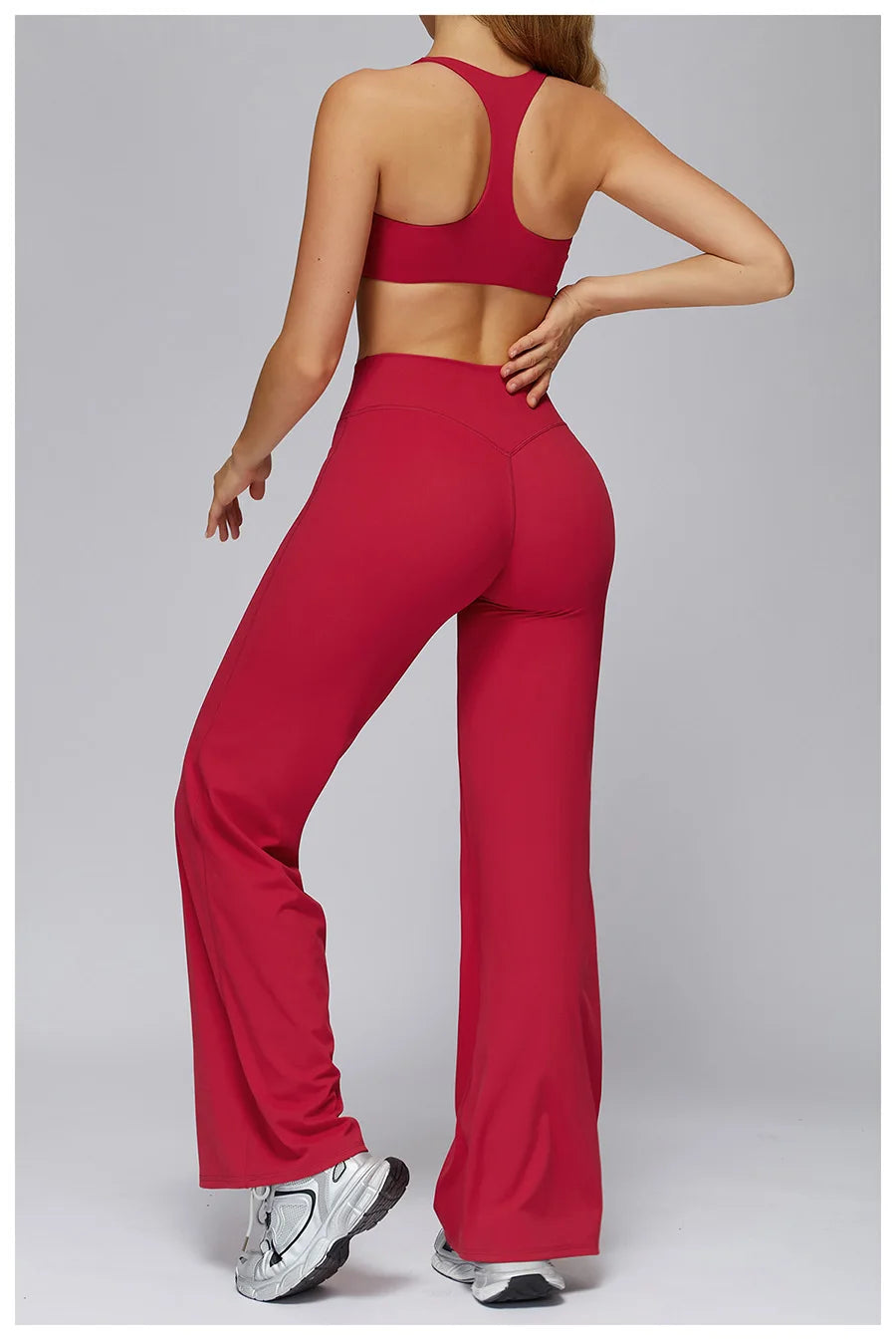 New yoga set 2 pieces gym set Women Long Sleeve Sports Shirts Sports Bra Leggings Suit Fitness Running Workout Suits Tracksuit