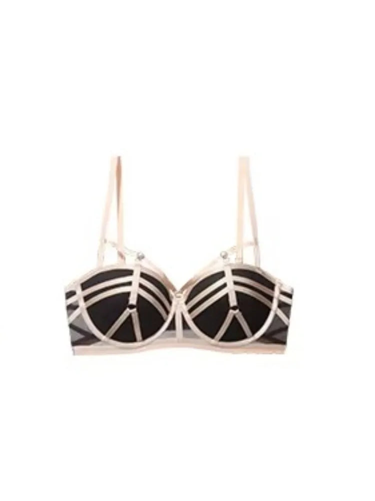 Cute Sweet Pure Desire Bralette Set for Women Wireless Push Up Bra Small Chest Summer Lace Lingerie New Style Free Ship MOYISU