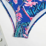 2025 Print Strapless Two Piece Bikini Set Women Swimwear Female Swimsuit Bathers Bathing Swimming Suit Beachwear Summer