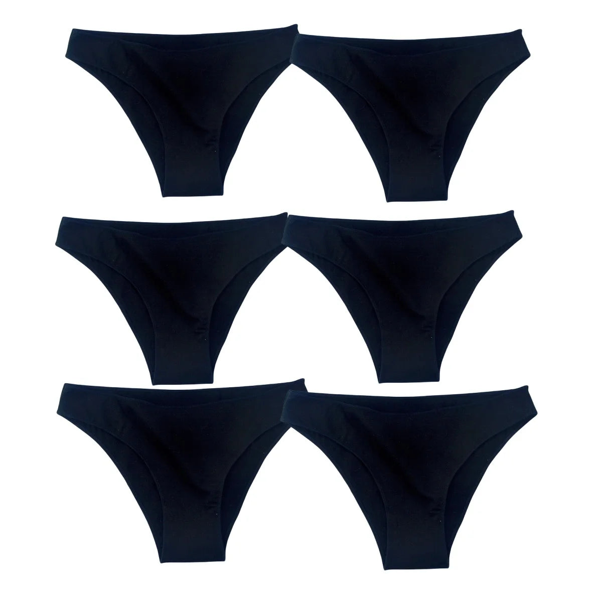 6Pcs/Set Women's Panties Cotton Briefs Underwear Female Underpants Low Rise Underwear Sexy Lingerie Soft High Cut Pantie