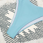 Sexy Solid 3 Piece Micro Bikinis Women Swimsuit 2025 New Swimwear With Long Sleeve Bathing Suit Beachwear Biquini Female