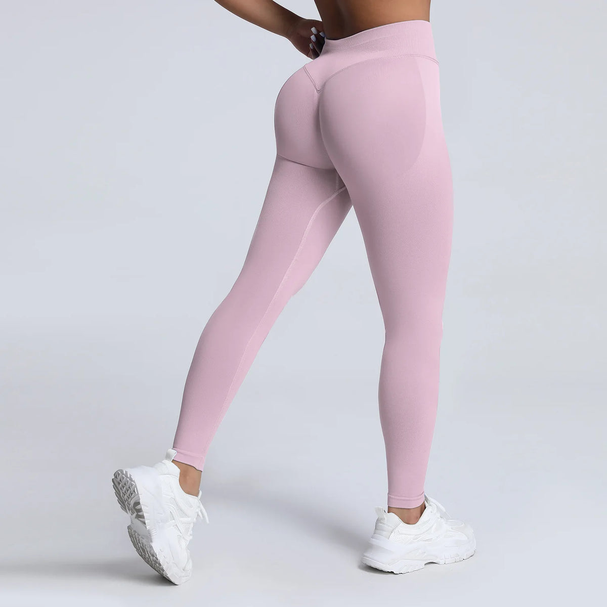 STOUREG Scrunch Butt Women Yoga Pants Seamless Sports Leggings Low Waist Gym Fitness Tights Quick Drying Fall Warm Workout Pants