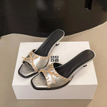 2026 Summer Slippers Women Heel Women Sandals Luxury Designer Sandals Fashion New Shoes for Women