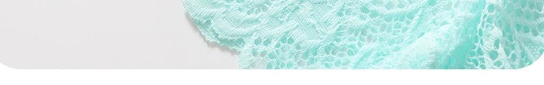 Women's Briefs Sexy Lace Mesh Panties Perspective Underwear Low Waist Solid Color Briefs Breathable Intimates Female Lingerie