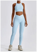 Yoga Set Seamless Women's Sportswear Workout Clothes Athletic Wear Gym Legging Fitness Bra Crop Top Sports Suits High Quality