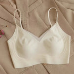 Invisible Minimizer Bra Large Bust Seamless Traceless Underwear Ultra Thin Cup Comfortable Jelly Support Wirefree Beautiful Back