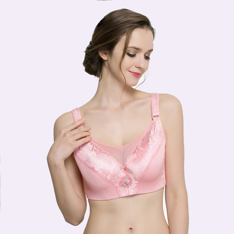Ultra Big Size Women bra F G Cup Push Up Bra Plus Size Bra Full Cup Body Shaping Underwear Large Cup Anti Emptied Women Push Up