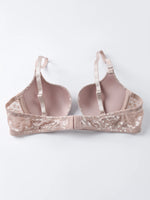 Plunge Deep V Bra Underwear Lace Push up Bra Sexy Lingerie Bralette Sexy Cleavage Bra with Underwire Lightly Padded Low Cut Bra