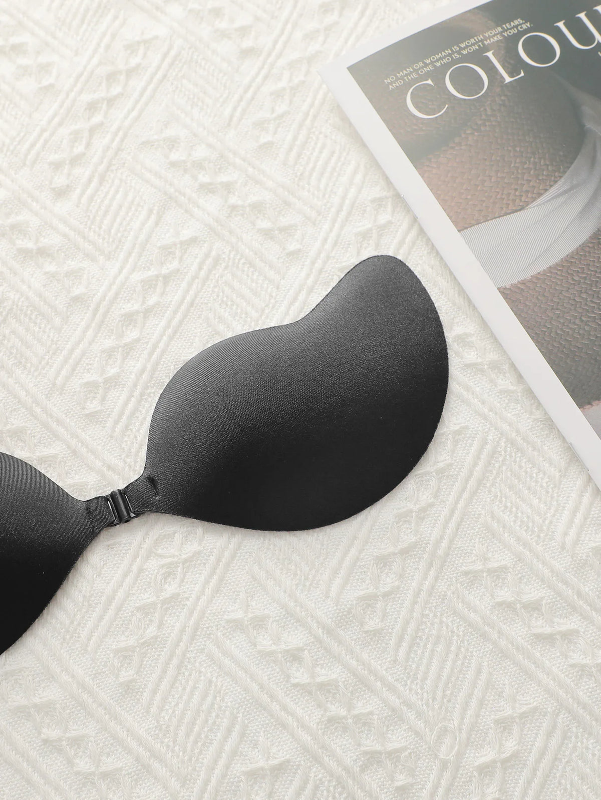 2 pairs of sexy bras with invisible and seamless front buttons push up bra colorful hot selling women's Adhesive Bra 10732