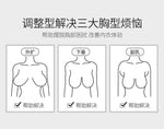 Soutien-gorge Minimisateur Grande Taille Sans Armatures, Pour Poitrine Abondante, Maintien et Redressement, Léger d’Été MOYISU