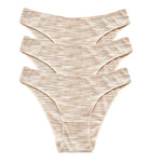 3Pcs/Set Women Panties Low Rise Briefs Seamless Underwear Female Underpants Comfort Strench Panties Sexy Lingerie S-XL