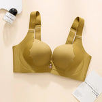 Plus Size Bra Sexy Lingerie Thick Cup Bras for Women Solid Padded Underwear Push Up Brassiere Femme Wireless Bra invisible bra