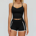 Women Yoga Set 2/3PCS Gym Clothes Long Sleeved Sportswear Yoga Suits Fitness Tracksuits Sport Outfits Crop Tank Bra Gym Leggings