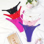 Sexy Women Thongs G-String Woman Seamless Low Waist Panties Intimate Lingerie Female Underpants T-back Panties Thin Strap Thong