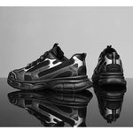 Sneakers Women TrendsPlatform Shoes Lightweight Outdoor Sports Shoes Breathable Running Shoes Lace Up Casual