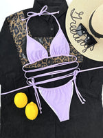 DEKA Brazilian Mini Micro Bikini Set Mujer Women Bandage Swimsuit Cross String Thong Swimwear Summer Beachwear Swim Suit