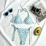 2026 Sexy Bikinis Micro Thongs Swimsuit Women Bathing Suit Rings Biquini Bandage Beachwear Print Swimwear Brazilian Bikini Sets