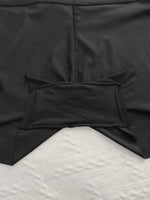 Large size black invisible seamless women's flat angle pants for comfortable wearing plus size underwear Z2420