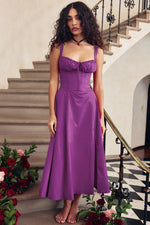 Sexy Low Cut Spaghetti Strap Maxi Dresses For Women Color Flower Printed Chest Wrap Bowknot Leace-up Long Dress Elegant Vestidos