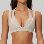Yoga Underwear Women Sports Bra Breathable Shock Proof Gym Workout Fitness Push up Top Yoga Running Active Sportswear Vest Bra