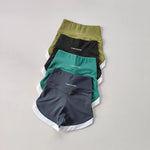 High Waist Women's Yoga Fitness Shorts Breathable Casual Pants Lifting Buttocks Contrasting Color Buttocks Yoga Pants