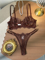 Elegant Summer Lace Bra Sheer Embroidered Comfortable Support Anti-Sag Full Coverage Modest Design & Women Large Chest Minimize