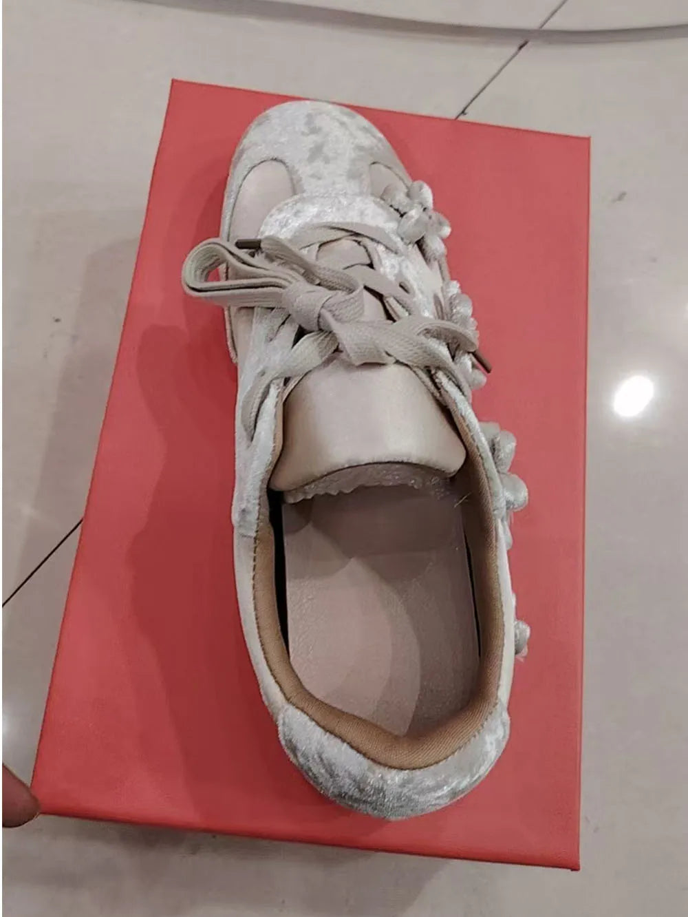 2026 Summer Gary Cute Flowers Ballet Flats Shoes Women Black Sweet Casual Sneakers Shoes Trainers Comfy Walk Daily Footwear