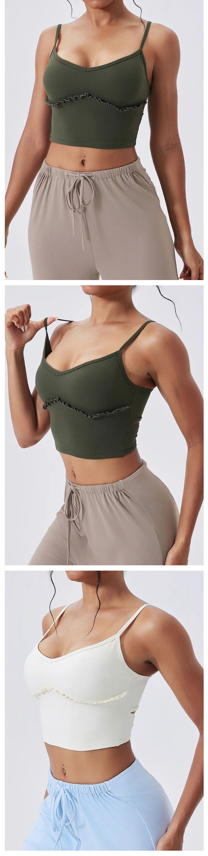 Yoga Set Sports Outfits Women Clothes Fitness Tracksuit Gym Loose straight-leg pants Workout Female Bra New Yoga Suit Sportswear