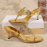 Sandals and Slippers withFlip Flops Home Casual Women's Block Heel Heightening Versatile Slippers