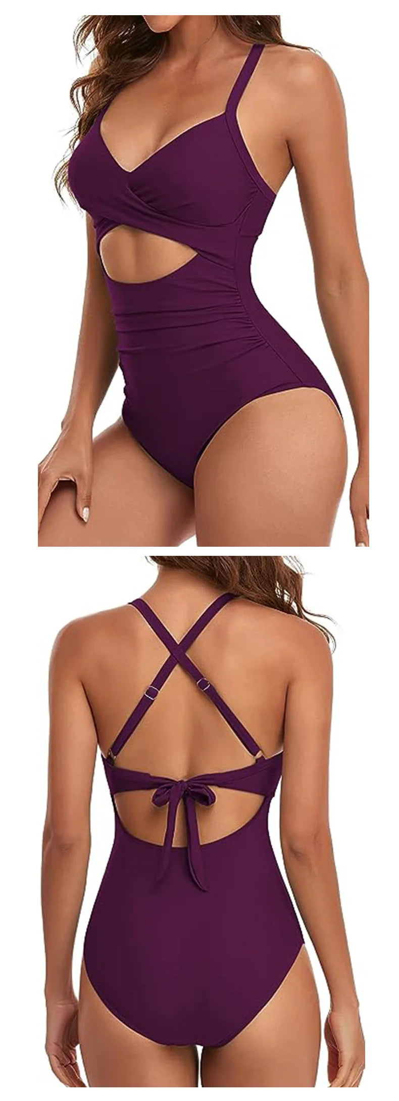 Leopard One Piece Swimsuit 2024 New Halter Push Up Swimwear Women Swimsuit Bathing Suit Beachwear Monokini Female Swimming Suits