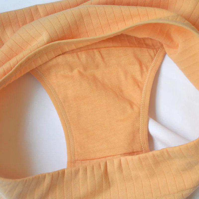 2Pcs/Set Cotton Panties Women Low Rise Underwear Solid Color Comfort Breathable Briefs Sexy Lingerire M-XL Seamless Intimates