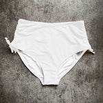 Bathing Suit Board Shorts Women Swim Shorts V Cut Drawstring Bikini Swimsuit Bottom Adjustable Ruched Side Boyshorts