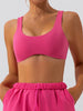 Women's Yoga Sport Bra Tight Fitting Gym Underwear Tops Scrunch Butt Booty Fitness Running Speed Drying Workout Sports Bra