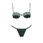 Floral 3Pcs Bikinis Sexy Women Swimsuits Female Push Up Swimwear Micro Bikini Set Bathingsuit Swim Suit Beachwear Print Biquini