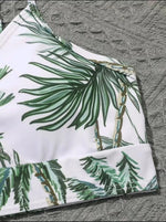 Girls 3pack Coconut Palm Tree Print Bikini Sets with Shorts Swimsuit Kids 7-12 Years Children's Swimwear Trunks Bathing Suit