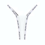 1pcs Letter Print Sexy Women G-string Fashion Style Lingerie Breathable Women's Panties Love Design Female Underwear Lady Thongs