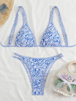 2026 Triangle Strappy Bikini Women Sexy Swimwear Female Brazilian Swimsuit Bathers Bathing Swimming Swim Suit Beachwear Summer