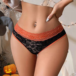 1pcs Patchwork Sexy Lace Floral Women's Panties Mid Waist Breathable Comfortable Female Underpants Elegant Sexy Lingerie Briefs