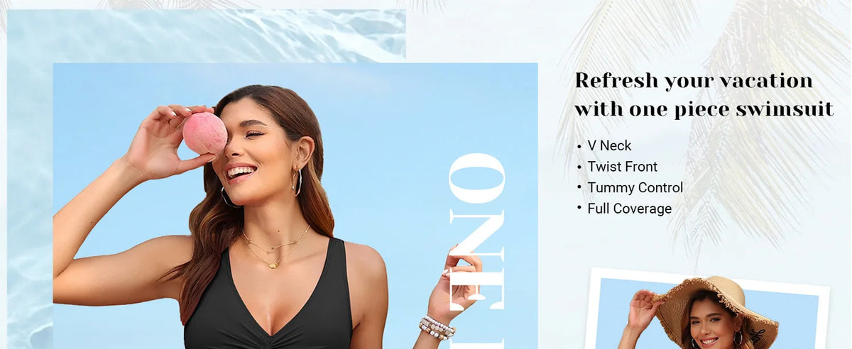 S - XXL Twist Front V Neck Female Swimwear One Piece Swimsuit Women Slim Monokini Backless Bathing Suit Swim Beachwear Bodysuit