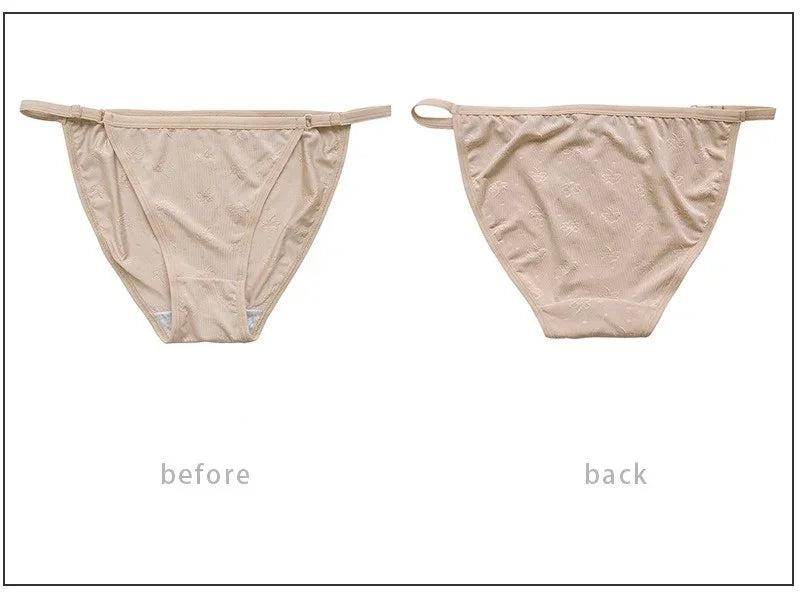 3Pcs/Set Panties Women Low Rise Briefs Seamless Underwear Breathable Panty Female Underpants High Cut Sexy Lingerie