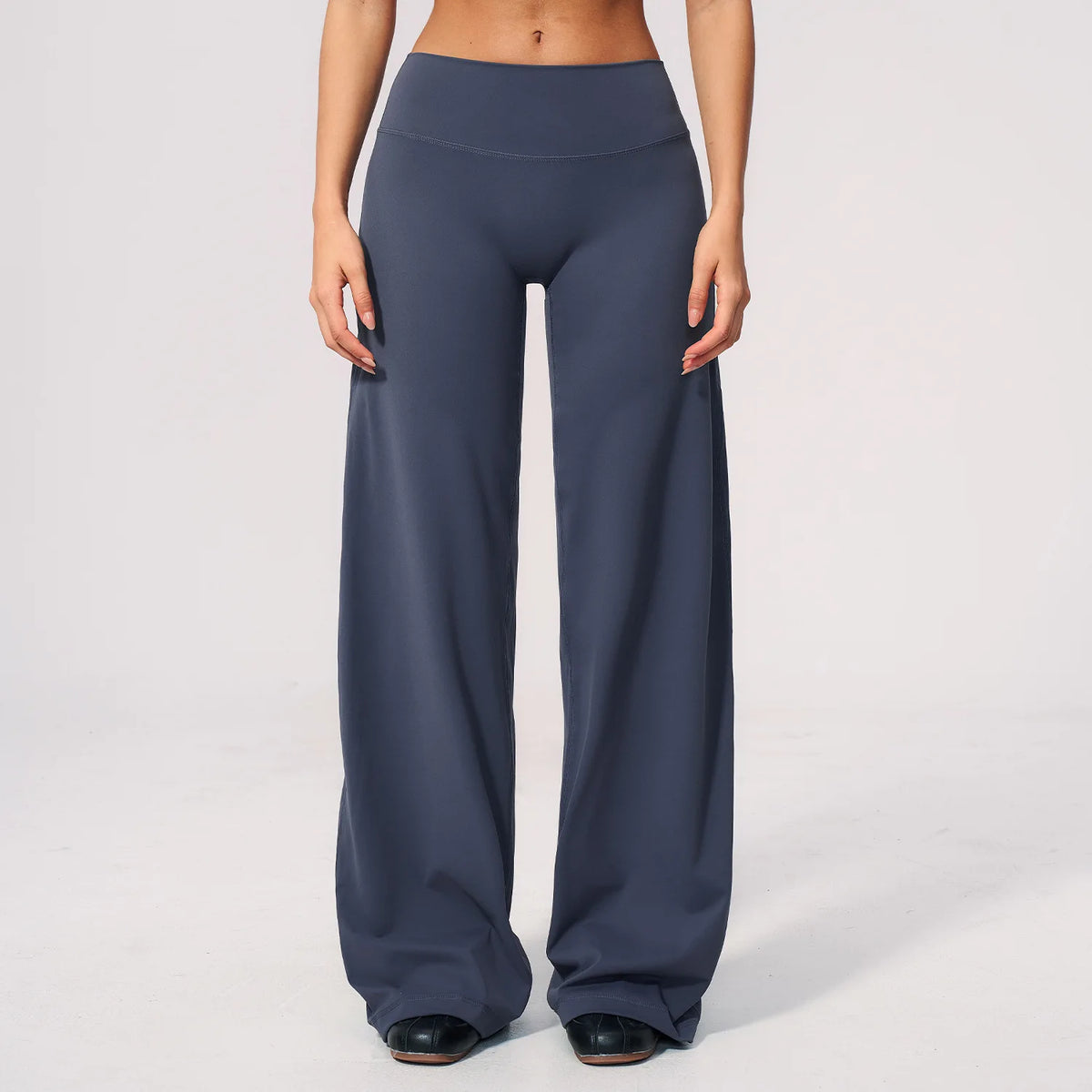 NCLAGEN Womens Wide Leg Pants High Waist GYM Clothes Loose Casual sport Trousers Outdoor Running Fitness Workout Leggings