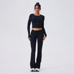 Women's Versatile Yoga Suit Set Tight Fitting and Beautiful Back High-end Sports Suit Outdoor Running and Leisure Fitness Suit