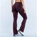 HISTELLO Impact Flares Leggings Seamless Yoga Flare Pants Women Sports Clothing Butt Lift Workout Sweatpants Gym Flared Trousers