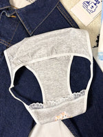 Cotton Girls Panties Cute Cat Sexy Japanese Lace Women Briefs Lady ThongUnderwear G String Female Low Waist Lingerie