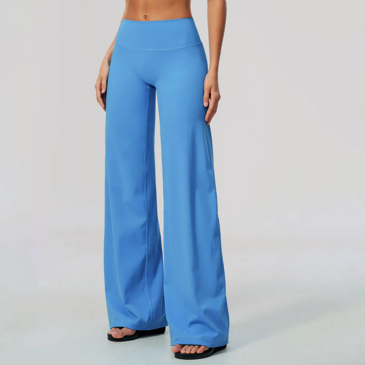 NCLAGEN Womens Wide Leg Pants High Waist GYM Clothes Loose Casual sport Trousers Outdoor Running Fitness Workout Leggings