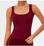 Women Breathable Sports Bra Anti-Sweat Fitness Top Yoga Bra Shockproof Crop Top Push Up Sport Bra High Strength Gym Workout Top