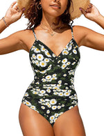 S - XXL Sexy Wrinkled One Piece Swimsuit Women Swimwear Female Monokini Swimsuits 2025 Bathing Suit Swim Beach Wear Bodysuit