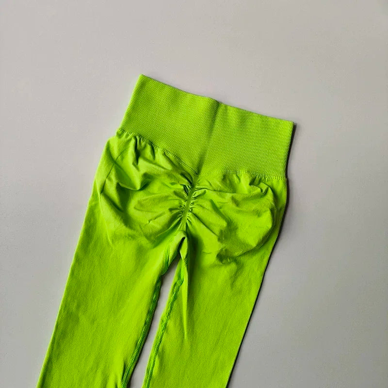 Women's yoga exercise pants, high elasticity, high waist, hip lifting, fitness training yoga pants