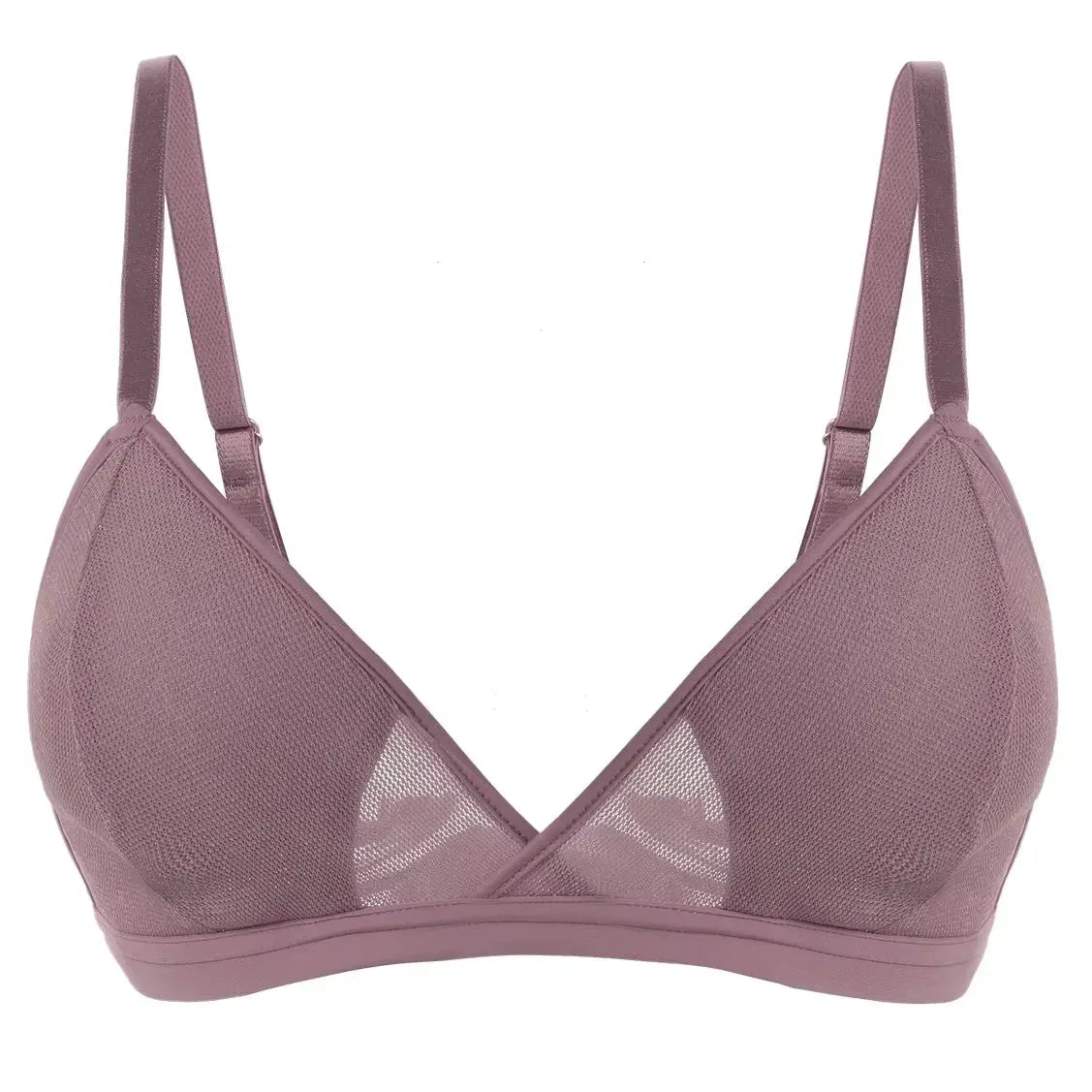 Leisure Triangle Cup Underwear Sexy and Comfortable Bra French wireless bralette breathable stylish bra