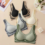 Women Push Up Active Bra Seamless Comfortable Angel Wings Bras Trendy Soft Breathable Underwear Female No Wire Lingerie